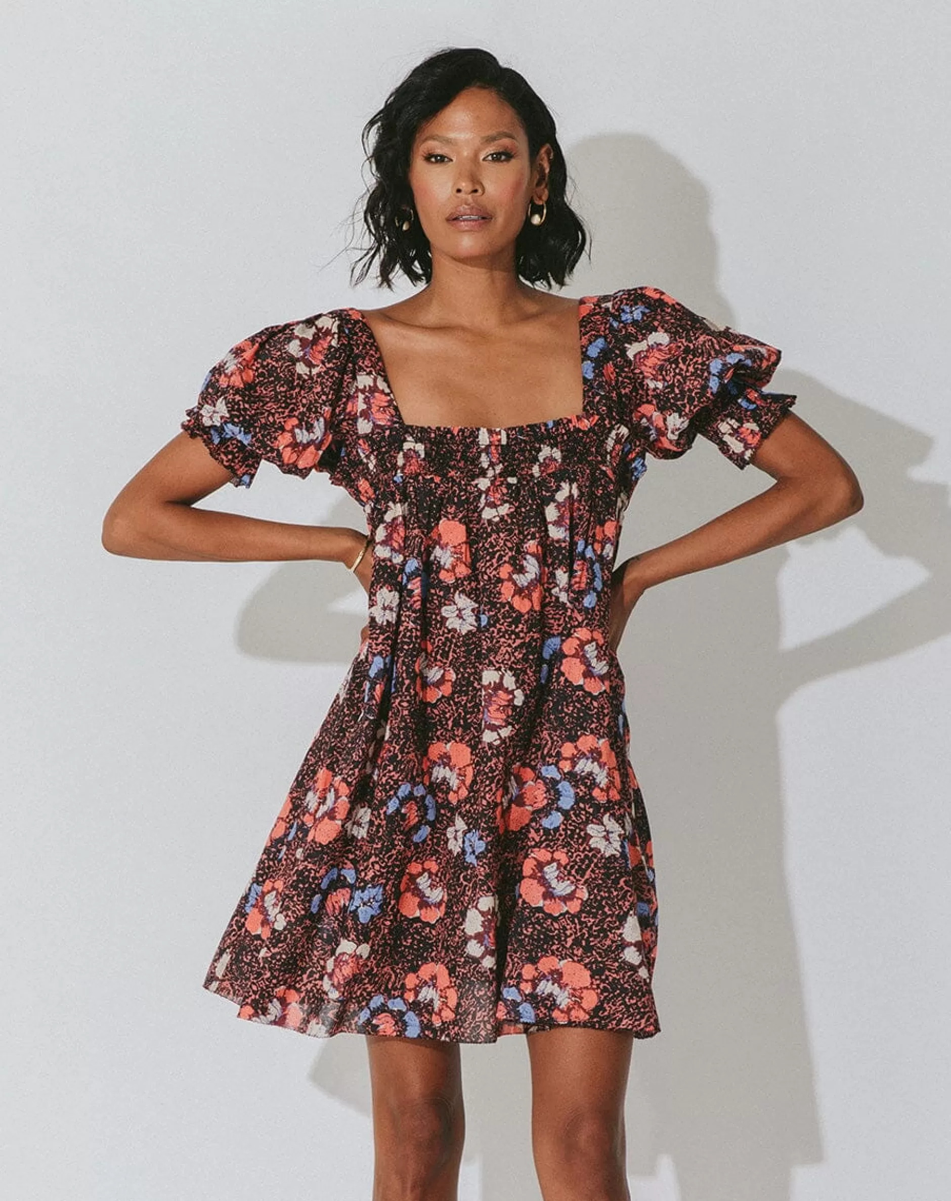 Cleobella Mischa Mini Dresscalista Floral-Women Dresses